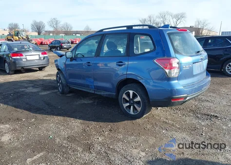 2017 Subaru Forester 2.5I z USA, uszkodzony, nr VIN JF2SJABC3HH595492